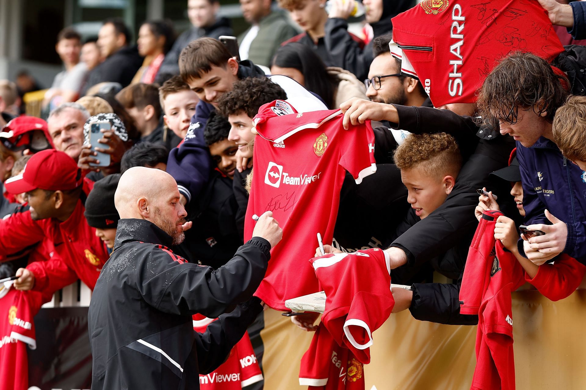 The Manchester United boss is changing the mood of the club